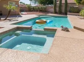 Private paradise with pool heater, spa, billiards