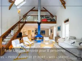 Grande longère rénovée spacieuse et lumineuse