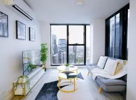 Lv61 SkyHigh CityView Comfort Cozy 1BR Retreat