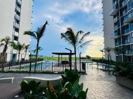Apt con vista al mar en pozos colorados, hotell sihtkohas Playa Bello Horizonte