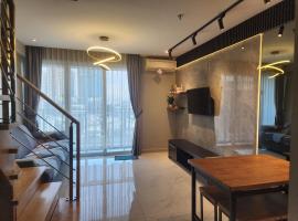 2 BR Apartment Grand Jati Junction Medan view City 12th Floor, apartment in Medan