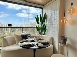(1305) Studio moderno e aconchegante no Calhau