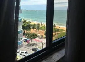 Flat pé na praia para relaxar