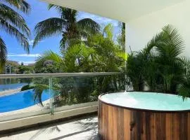 High-End Waterfront Condo at Secrets Waters