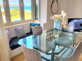 The sea view