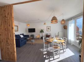 Les Alpines appartement , 70m2、ブール・サン・モーリスのホテル