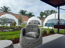 Glamping Jardin de las Hadas, hotel in Capulín