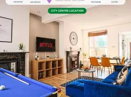 Thrift House - Central Location - Free Parking, Pool Table, Fast Wifi, Smart TV with Fast Wifi by Yoko Property