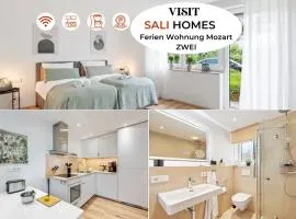 Neu mit Terrasse! 2BR 4Beds- schönste Aussicht - frisch saniert- barrierefreie! -Mozart ZWEI - Bietigheim