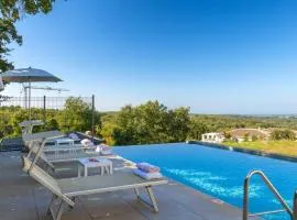 Beautiful Villa Vista Mare with pool in Vizinada
