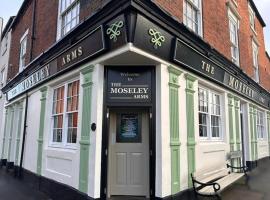 The Moseley Arms, bed and breakfast v Birminghamu