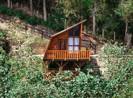 Glamping La Kumbre T con vista a las montañas