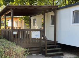 NaturExpert Mobilházak-Füred Kemping Balatonfüred, glamping v Balatonfüredu