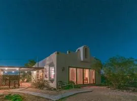 Stargazing from the Hot Tub at Sahara Madre, a Gorgeous Desert Retreat