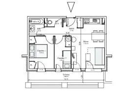 Résidence Le Criterium - Résidence Le Critérium 3 Chalet C Appartement 4 MAE-4481
