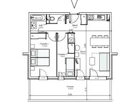Résidence Le Criterium - Résidence Le Critérium 3 Chalet B Appartement 2 MAE-4511