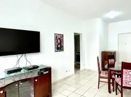 Apartamento tranquilo e confortável em Santos