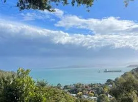 Sea views from holiday home
