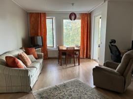 Tilava kolmio aseman vieressä kaksi makuuhuonetta, hotel in Vantaa