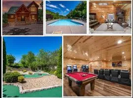 Luxury 5BR PF Dollywood Heated Indoor Resort Pool HotTub Theater Room Arcades