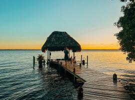 La Lancha by Francis Ford Coppola, cabin in El Remate