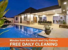 Villa Bos 5 minutes to the Beach in Jomtien