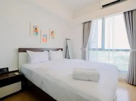 Modern Look 2BR at Sky House BSD Apartment By Travelio
