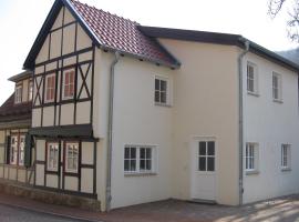 Harz Stolberg Ferienwohnung, lacný hotel v destinácii Stolberg (Harz)