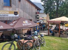 Penzion a Restaurace u Sousedů, hotel ve Strážném