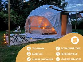 Evernest Eco Dôme Ecaussinnes, luxusní stan v destinaci Restaumont