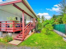 Free canoës King Bed - Fare Mihiau, vila v destinaci Moorea