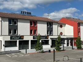 Val H&ocirc;tel Montb&eacute;liard Sud, parkimisega hotell sihtkohas Valentigney