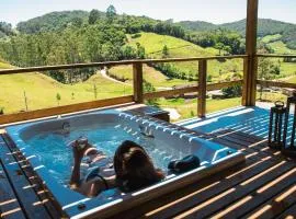 Prana Chalé com Hidromassagem - Águas Mornas - SC