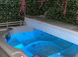 Pet friendly house with hot tub