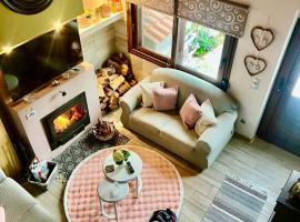 Chalet Dirfys - Escape in the heart of Evia，Kambi&aacute;的小屋