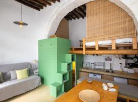 Village Aura in Tinos, hotel v destinaci Triandáros