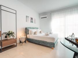 Libyan Sea Classic Suite Seafront Balcony King Bed, hotel din Ierápetra