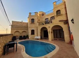 UNDER NEW MANAGEMENT! Sant Antnin Luxurious Farmhouse Villa With Pool Sannat Near Victoria Gozo Family Friends Couples Views Balcony Roof Terrace Romantic Getaway