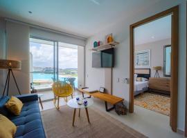 Apartamento con laguna de aguas cristalinas, hotel in Cartagena de Indias