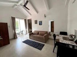 Modern 1BHK AC Apartment 500m to Cavelossim beach-Bonita