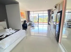 60sqm Studio Nai Harn Beach Condo, Walk to Beach、ラワイビーチのコンドミニアム
