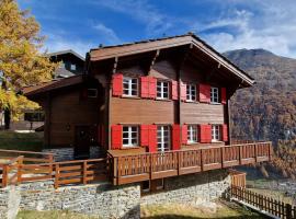 Chalet Les Mélèzes, hotel i Saas-Fee