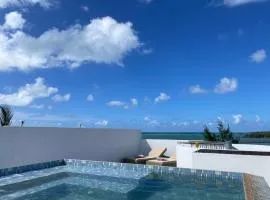 Penthouse - Sea view, Private root top pool, Golf