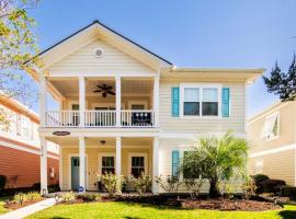 Aloha Breeze Pet Friendly House Near Beach、マートルビーチのホテル