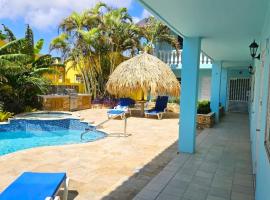 Elegant 1-bedroom apartment 3 km from Eagle beach, ξενοδοχείο σε Noord