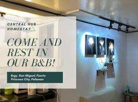 Central Hub Homestay, vila di Puerto Princesa City