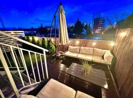 Apartament z ogródkiem, blisko centrum