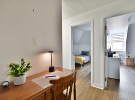 Chambre 301 de l'hôtel Victoria confortable et moderne, hotel sa Saint-Pascal