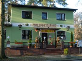 Waldrestaurant & Hotel, 3 žvaigždučių viešbutis mieste Rangsdorfas