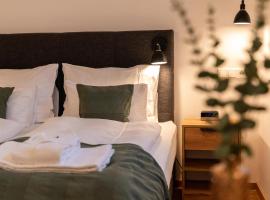 dreamcation Altstadthotel Regensburg, Mikro Apartments mit Küche、レーゲンスブルクのアパートメント